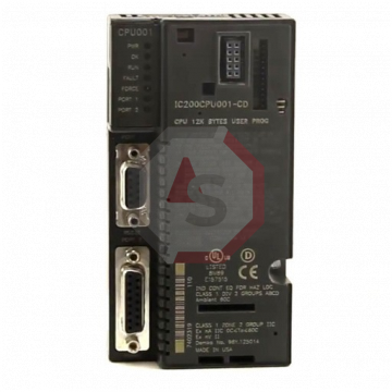 IC200CPU001 | Versamax | Emerson - GE Fanuc | Image 1