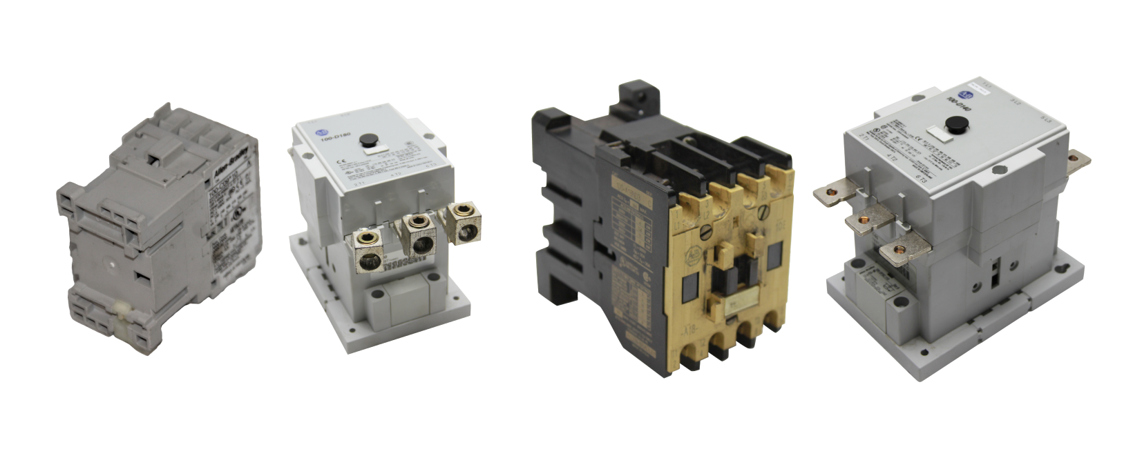 Collage of images depicting 100 Contactors units
